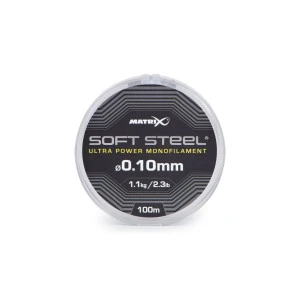 Монофилно Влакно MATRIX Soft Steel Ultra Power Monofilament - 100м