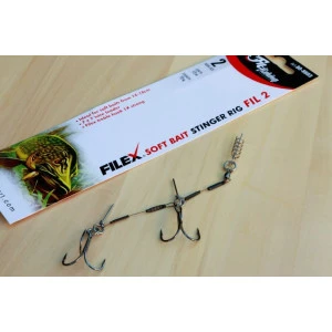 Монтаж Filex SOFT BAIT STINGER RIG FIL2