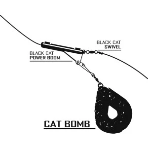 Олово Black Cat - Cat Bomb black dull