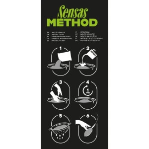 Пелети Sensas METHOD STICKY PELLETS - DARK MACKEREL 2мм