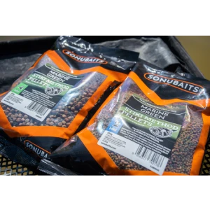 Пелети SONUBAITS Marine Green Stiki Method Pellets - 4mm