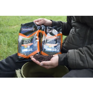 Пелети SONUBAITS Spicy Sausage Halibut Pellets 8mm