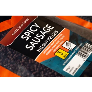 Пелети SONUBAITS Spicy Sausage Halibut Pellets 8mm