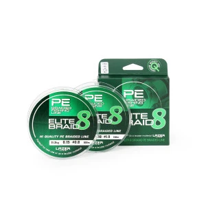 Плетено влакно Elite 8 Braid Moss Green 150м