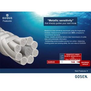 Плетено Влакно Gosen Guidus PE X 9 - 150м Зелено