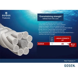 Плетено Влакно Gosen Guidus PE X 9 - 150м Зелено