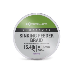 Плетено влакно за фидер Korum Limitless Sinking Feeder Braid - 300м