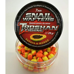 Snail Wafters Troshan Fishing - Papaya & Mango 7mm