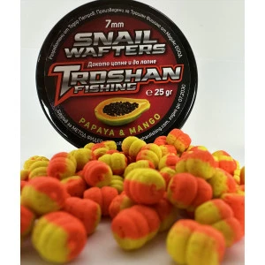 Snail Wafters Troshan Fishing - Papaya & Mango 7mm