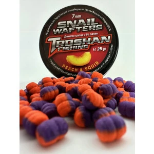 Snail Wafters Troshan Fishing - Peach & Squid 7mm