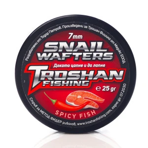 Spicy Fish 7mm - Snail Wafters Troshan Fishing
