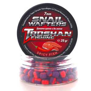 Spicy Fish 7mm - Snail Wafters Troshan Fishing