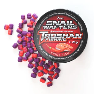 Spicy Fish 7mm - Snail Wafters Troshan Fishing