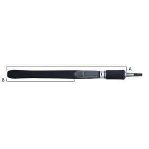 Спининг въдица Filstar - Black Shadow, 2.01 m, 2-7 g, черна