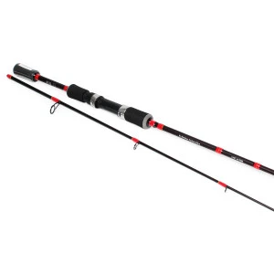 Спининг въдица Filstar - Premier Crystal Spin, 1.82 m, 1-7 g, черна/червена