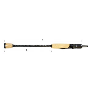 Спининг въдица Filstar - Silver Shadow EVO, 2.15 m, 1-12 g