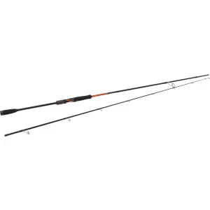 Спининг въдица Kinetic - Xarann Spin CT, 2.70 m, 5-24 g, черна/оранжева