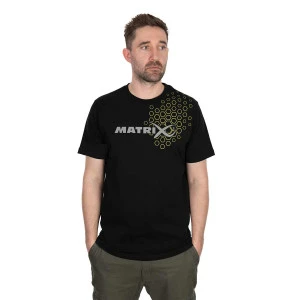 Тениска Matrix Hex Print T-Shirt (Black)