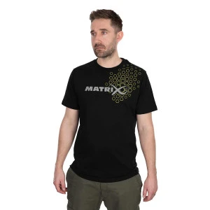 Тениска Matrix Hex Print T-Shirt (Black)