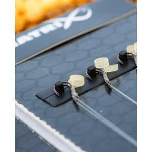 Вързани Куки Matrix X5 F1 Pellet Rigger 10cm с Ринг
