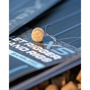 Вързани Куки Matrix X5 F1 Pellet Rigger 10cm с Ринг