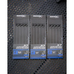 Вързани Куки Matrix X7 Carp Method 10cm Boilie Pin Rigs