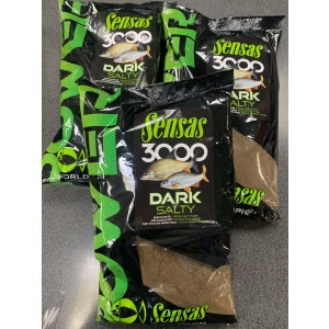 Захранка Sensas 3000 POWER - DARK SALTY 1кг