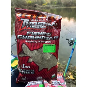 Захранка Troshan Fishing - Tъмен Микс 1кг